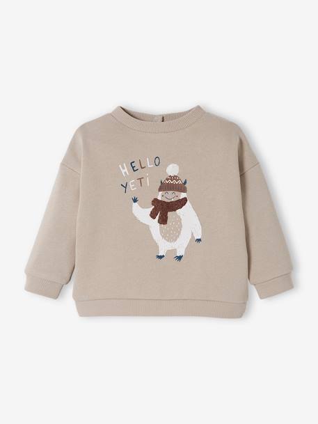 3-delige set sweater + broek + muts baby grijs - vertbaudet enfant 