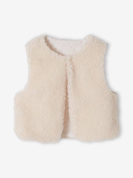 3-delige set jurk + vest + haarband babymeisje grijsblauw - vertbaudet enfant 
