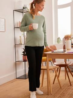 Vêtements de grossesse-Pantalon-Pantalon de grossesse large pour les fêtes 