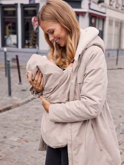 Zwangerschapskleding-Mantel, jas-Meegroeiparka voor tijdens en na de zwangerschap