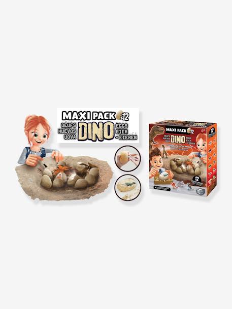 Maxi pack 12 oeufs dinosaures - orange - vertbaudet enfant 