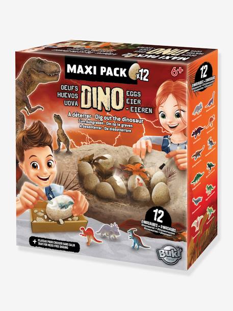 Maxipakket 12 _ eieren dinosaurussen - BUKI sinaasappel - vertbaudet enfant 