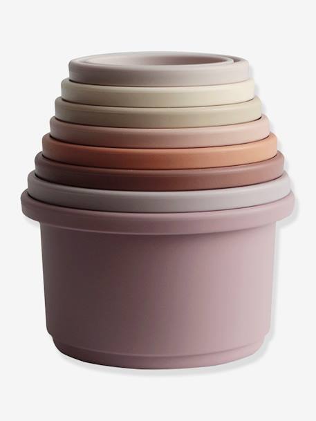 Tour à empiler - multicolore+rose+vert - vertbaudet enfant 
