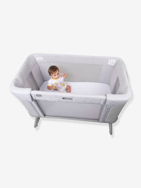 Berceau cododo évolutif Next2Me Forever beige+gris - vertbaudet enfant 