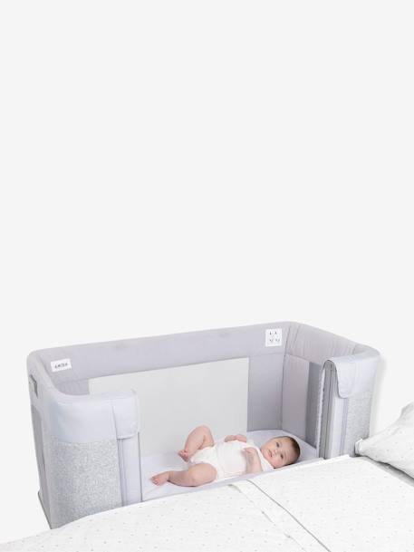 Berceau cododo évolutif Next2Me Forever beige+gris - vertbaudet enfant 