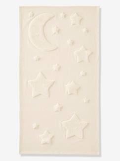 Tapis rectangle relief lune et étoiles  - vertbaudet enfant