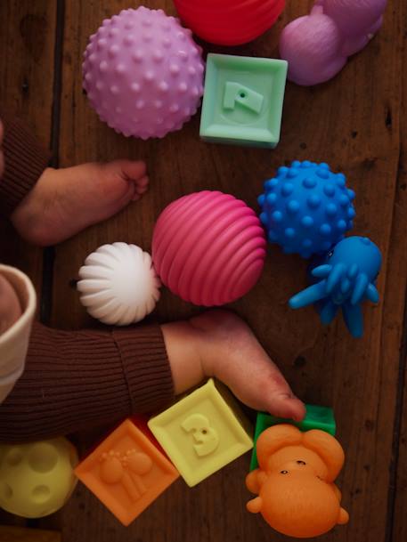 Coffret 20 pièces sensorielles - INFANTINO multicolor - vertbaudet enfant 