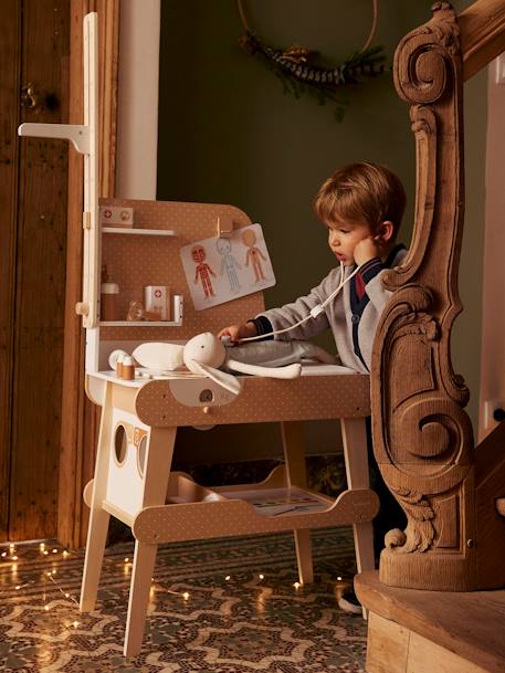 Cabinet de pédiatre en bois FSC® blanc - vertbaudet enfant 