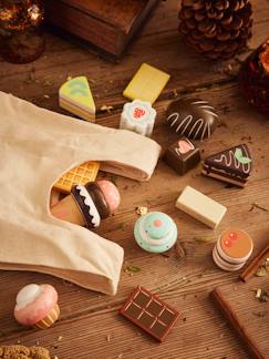 -Sac de gâteaux et chocolats en bois FSC®