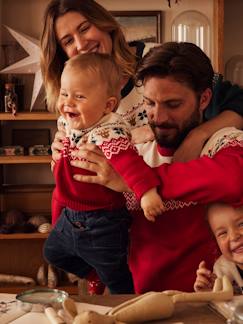 Baby-Trui, vest, sweater-Trui-Kersttrui baby capsule familie familiemotieven