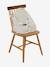 Rehausseur de chaise beige imprimé+blanc imprimé+bleu grisé+écru+GRIS+multicolore+noisette+noisette+rayé blanc+rose pâle - vertbaudet enfant 