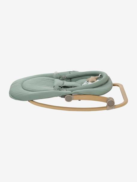Transat avec arche Babydream beige imprimé+curry+gris/blanc+multicolore+tilleul - vertbaudet enfant 