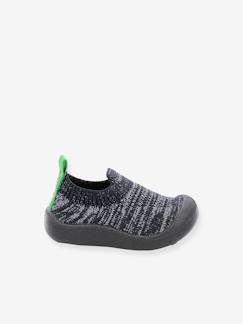Schoenen-Baby schoenen 17-26-Slofjes-Kick Easy KICKERS® slippers voor baby