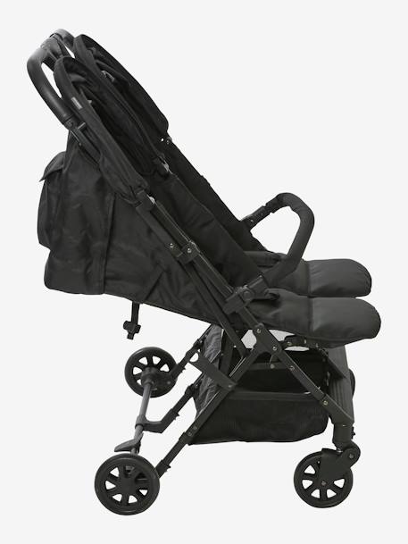 Poussette double Spica noir - vertbaudet enfant 