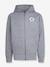 Sweat zippé gris+marine - vertbaudet enfant 