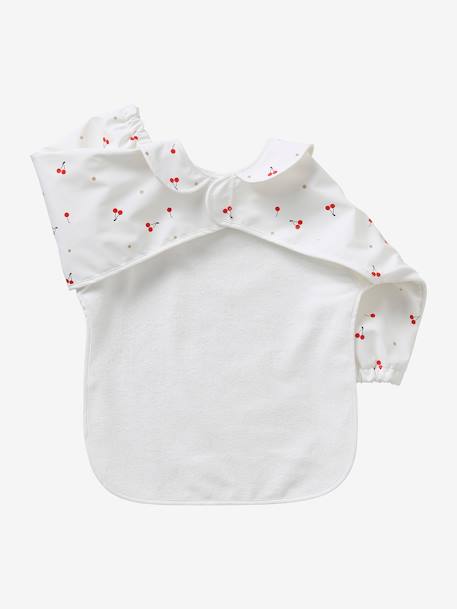 Slab lange mouwen met col wit, bedrukt - vertbaudet enfant 