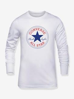 Jongens-T-shirt, poloshirt, souspull-T-shirt-Kinder-T-shirt met lange mouwen Chuck Patch CONVERSE