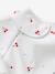 Slab lange mouwen met col wit, bedrukt - vertbaudet enfant 