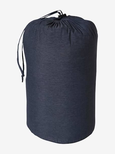 Chancelière poussette esprit doudoune bleu nuit+vert sauge - vertbaudet enfant 