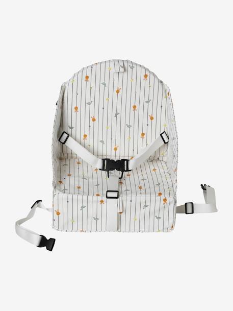 Stoelverhoger beige, bedrukt+ecru+Grijs+grijsblauw+hazelnoot+hazelnoot+lichtroze+meerkleurig+wit, bedrukt+wit, gestreept - vertbaudet enfant 