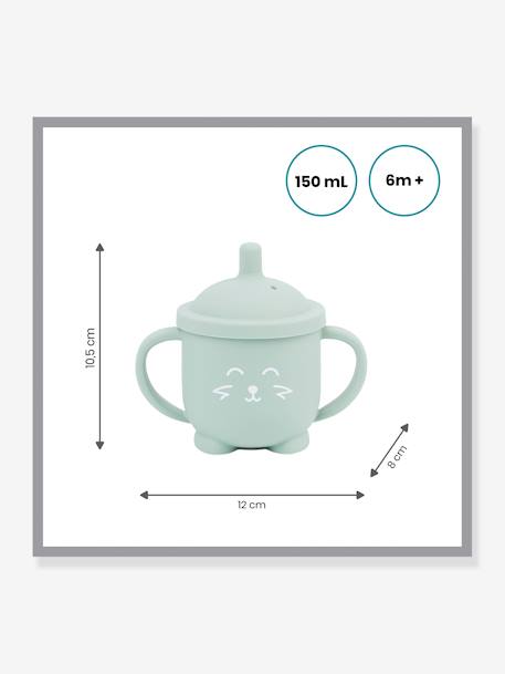 Tasse Isy vert sauge - vertbaudet enfant 