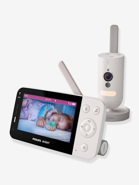 Ecoute-bébé vidéo numérique connecté Philips AVENT SCD921 blanc - vertbaudet enfant 