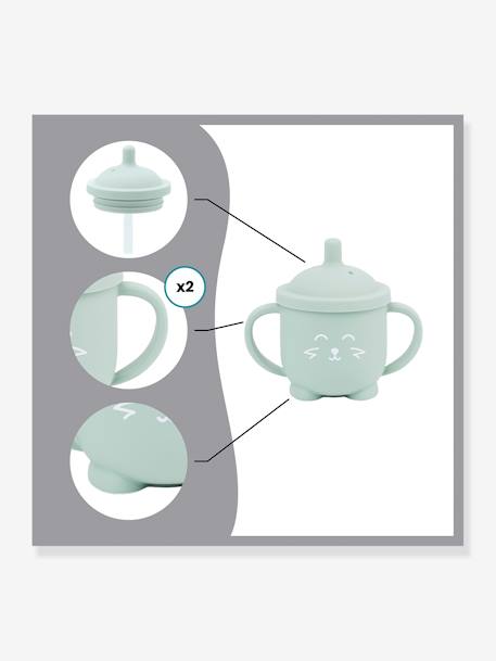 Tasse Isy vert sauge - vertbaudet enfant 