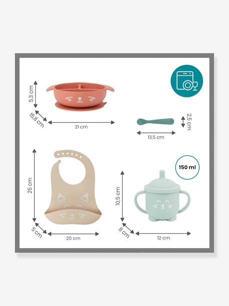 Kit repas Learn'isy terracotta - vertbaudet enfant 