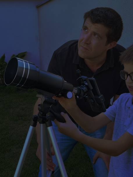 Télescope lunaire 30 activités - BUKI noir - vertbaudet enfant 