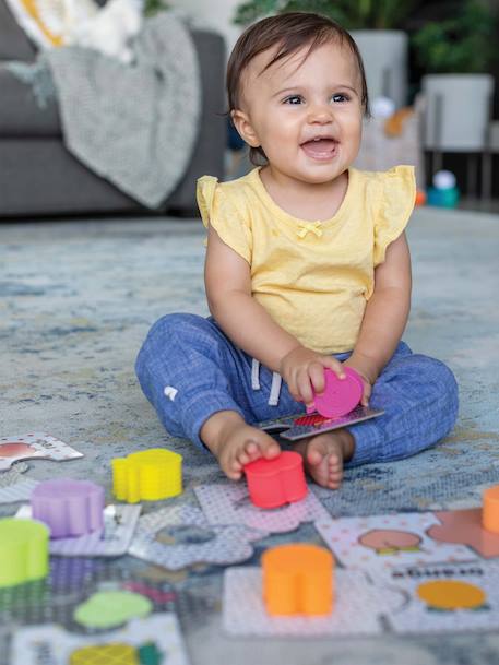 Puzzle Sensoriel des Formes - INFANTINO multicolore - vertbaudet enfant 