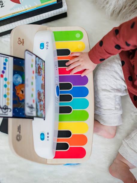 Piano connecté Magic Touch - HAPE blanc - vertbaudet enfant 