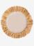 Miroir rond raphia beige / rose - vertbaudet enfant 