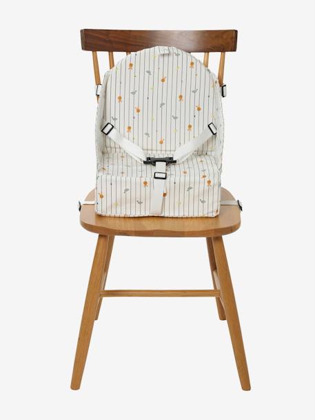 Stoelverhoger beige, bedrukt+ecru+Grijs+grijsblauw+hazelnoot+hazelnoot+lichtroze+meerkleurig+wit, bedrukt+wit, gestreept - vertbaudet enfant 