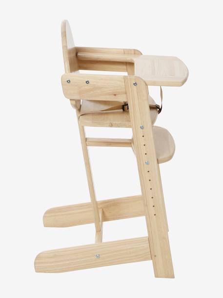 Chaise haute bébé en bois - MS