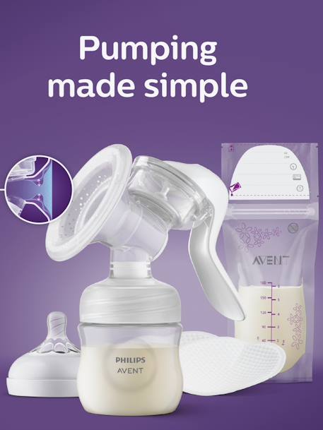 Coffret Tire-lait manuel SCF430/20 AVENT blanc - vertbaudet enfant 