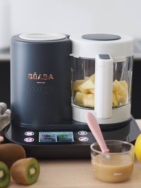 BEABA Babycook Smart aangesloten keukenmachine antracietgrijs/wit - vertbaudet enfant 