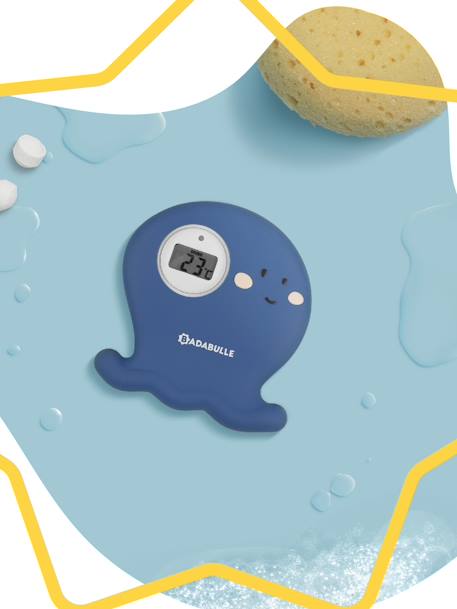 Thermomètre de bain et d’ambiance BADABULLE Poulpe bleu - vertbaudet enfant 