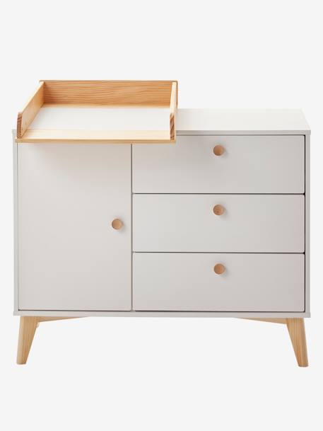 Commode SONGE BLANC/BOIS - vertbaudet enfant 