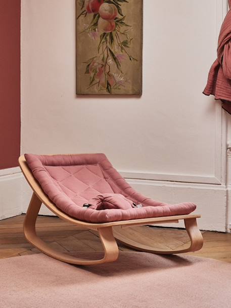 Transat Levo de Charlie Crane CAMEL+écru+gris+MIMOSA+rose - vertbaudet enfant 