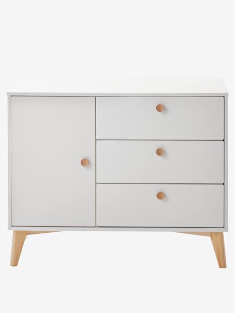 Commode SONGE BLANC/BOIS - vertbaudet enfant 