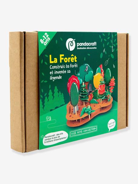 Verzamelset Het bos 8/12 jaar PANDACRAFT groen - vertbaudet enfant 