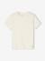 T-shirt garçon personnalisable manches courtes aubergine+blanc+BLEU+jaune pâle+rouge+sauge - vertbaudet enfant 