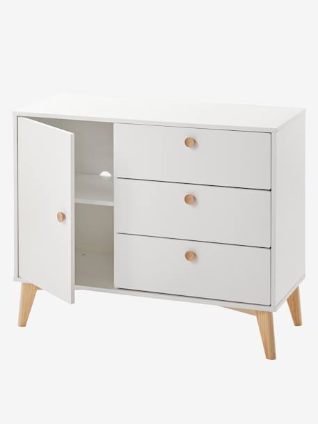 Commode SONGE BLANC/BOIS - vertbaudet enfant 
