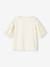 T-shirt manches boules fille motif fruit poitrine écru - vertbaudet enfant 