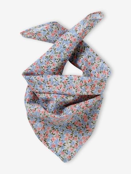 Personaliseerbare sjaal met bloemenprint voor babymeisje rozen - vertbaudet enfant 
