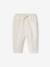 Pantalon bébé fille en gaze de coton écru+vieux rose - vertbaudet enfant 