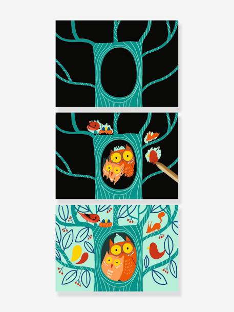 Cartes à gratter Animaux à découvrir vert - vertbaudet enfant 