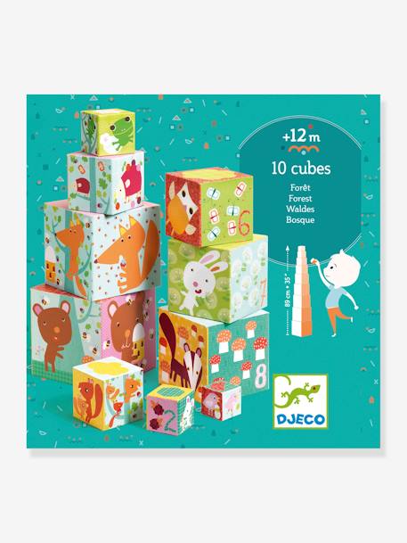 10 Cubes Forêt vert - vertbaudet enfant 