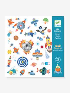 Speelgoed-Creatieve activiteiten-Plakken en vormgeven-160 interstellaire stickers DJECO