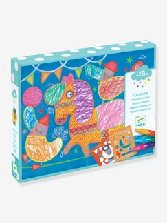 Speelgoed-Kleurplaten voor de kleintjes Funambule en ballen DJECO